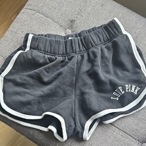 PINK Victoria's Secret Black Athletic Shorts